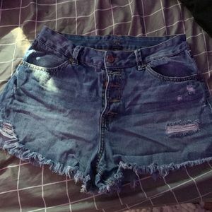 jean shorts